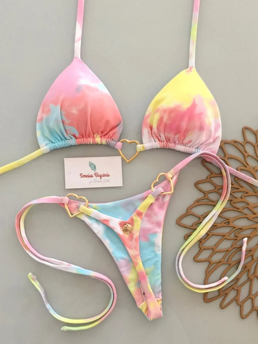 Sexy Micro Bikini Set Swimsuit Thong
