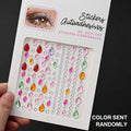 900pcs Face Gem Stickers Self Adhesive Waterproof