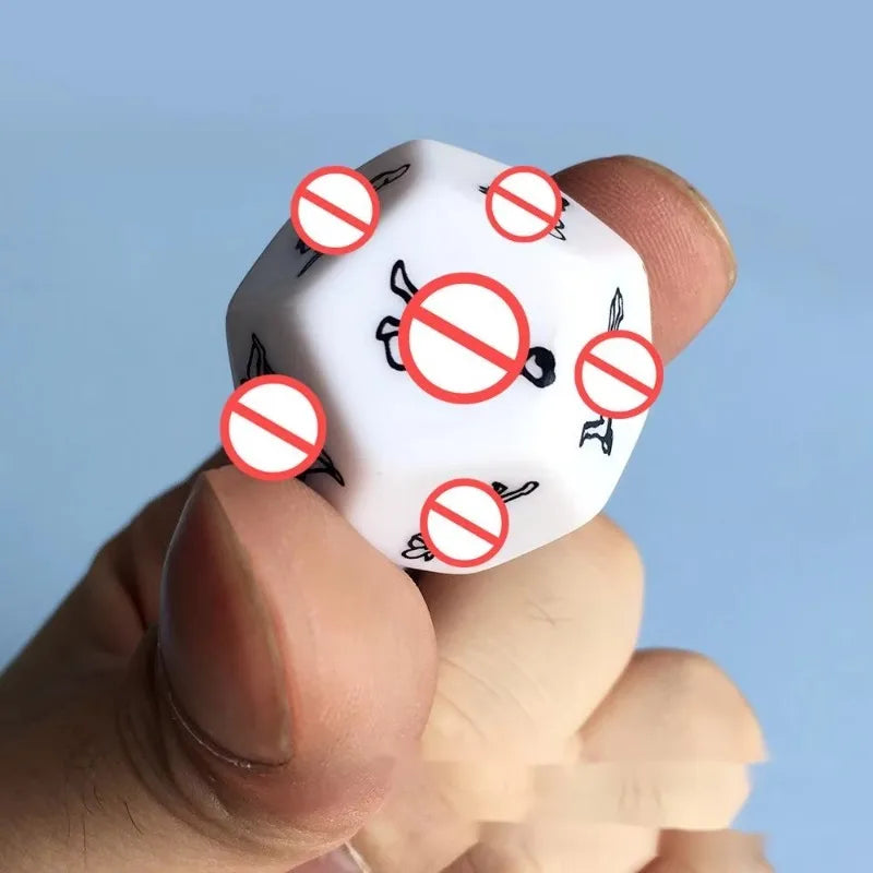 12 Sides Funny Sex Dice Adult Game Erotic Love Sexy Posture