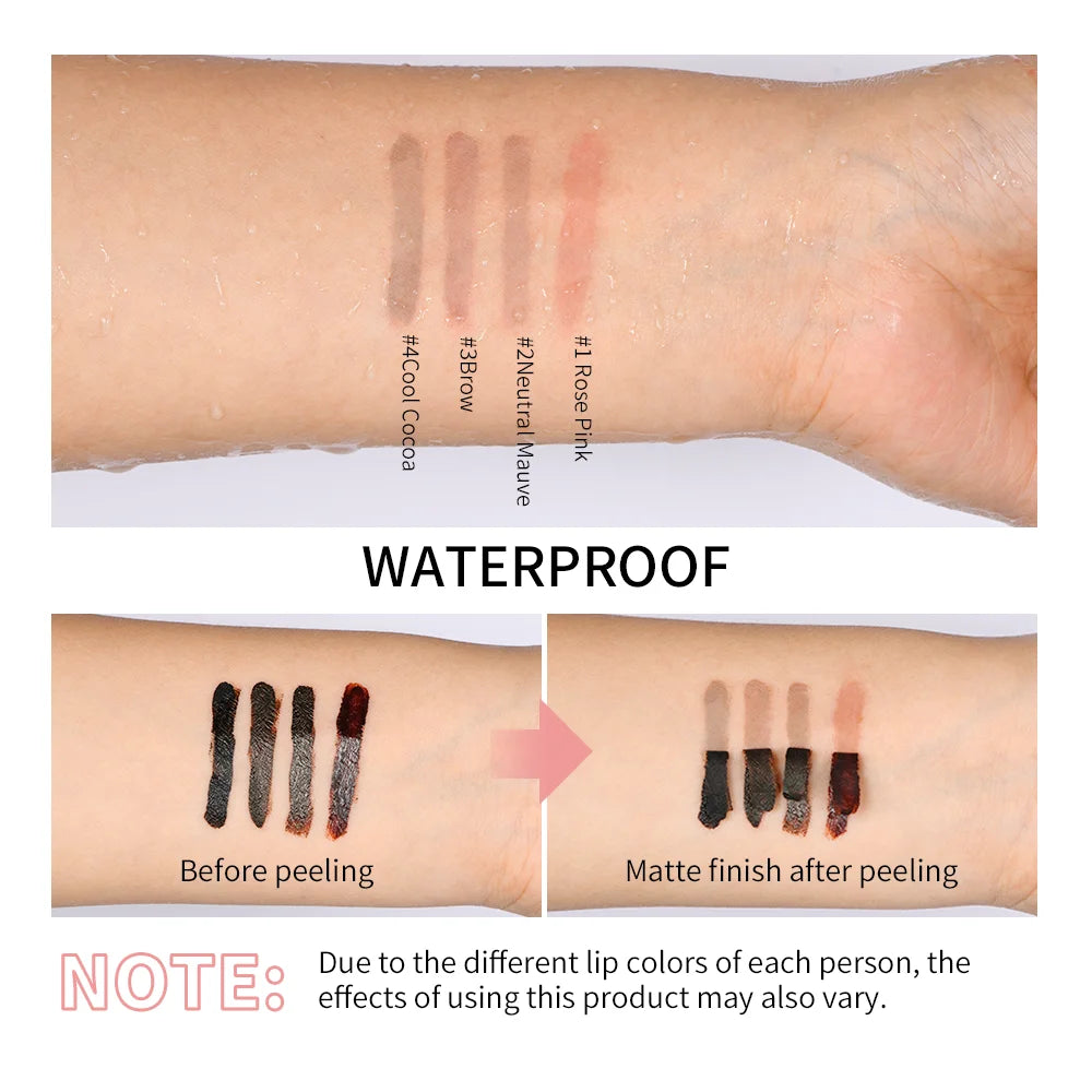 Lip Liner Peel Off Tattoo Lipgloss Waterproof Long Lasting Matte Lip Tint