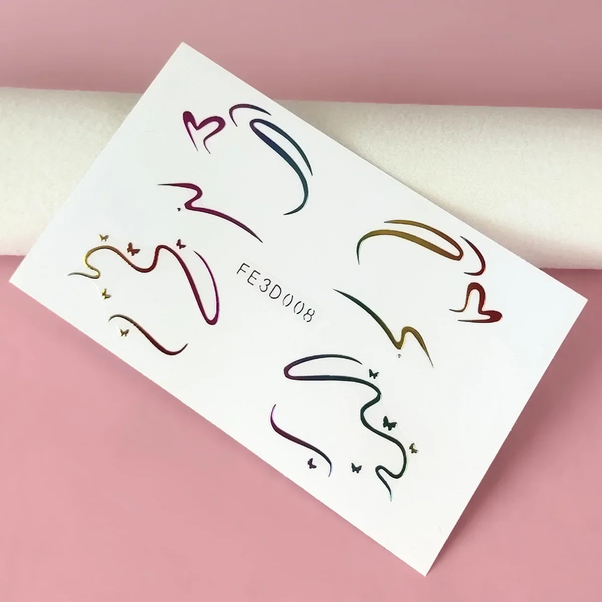 Decoration Stickers Laser Eye Eyeliner Eyebrows Decals
