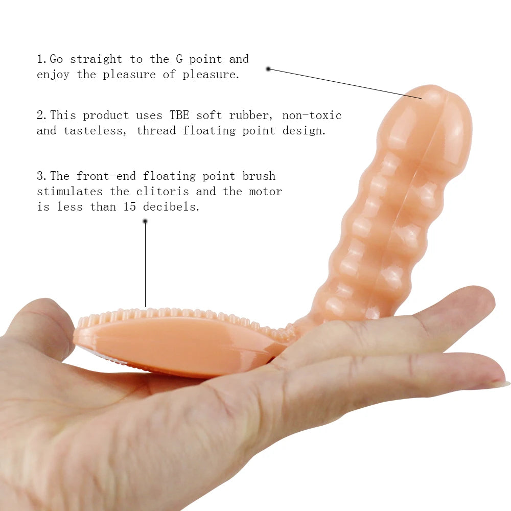 silicone finger cover brush honey bean and vaginal orgasm vibration massager
