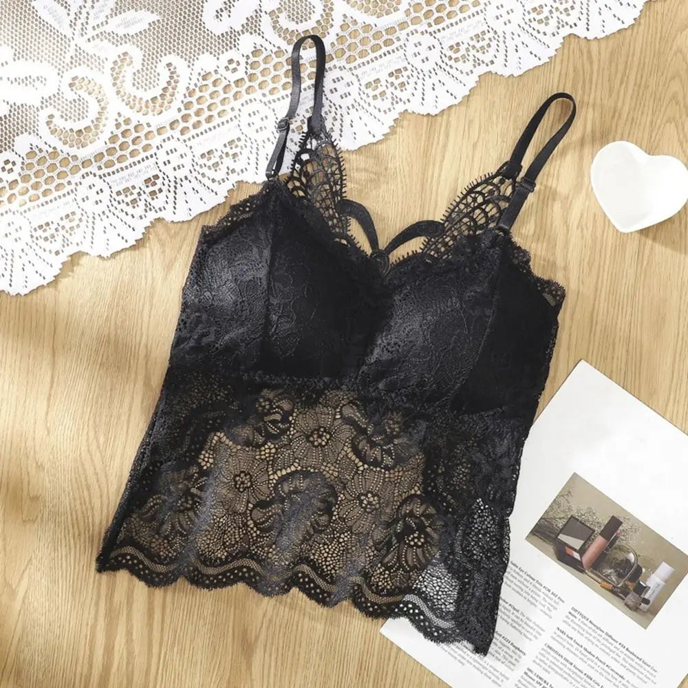 Lace Butterfly Lace Camisole Sexy