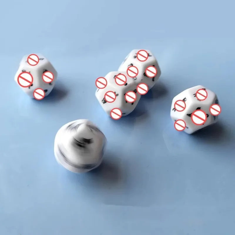 12 Sides Funny Sex Dice Adult Game Erotic Love Sexy Posture