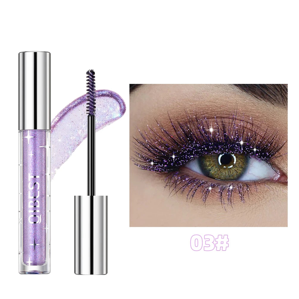 Diamond Glitter Mascara Long Lasting Quick Dry