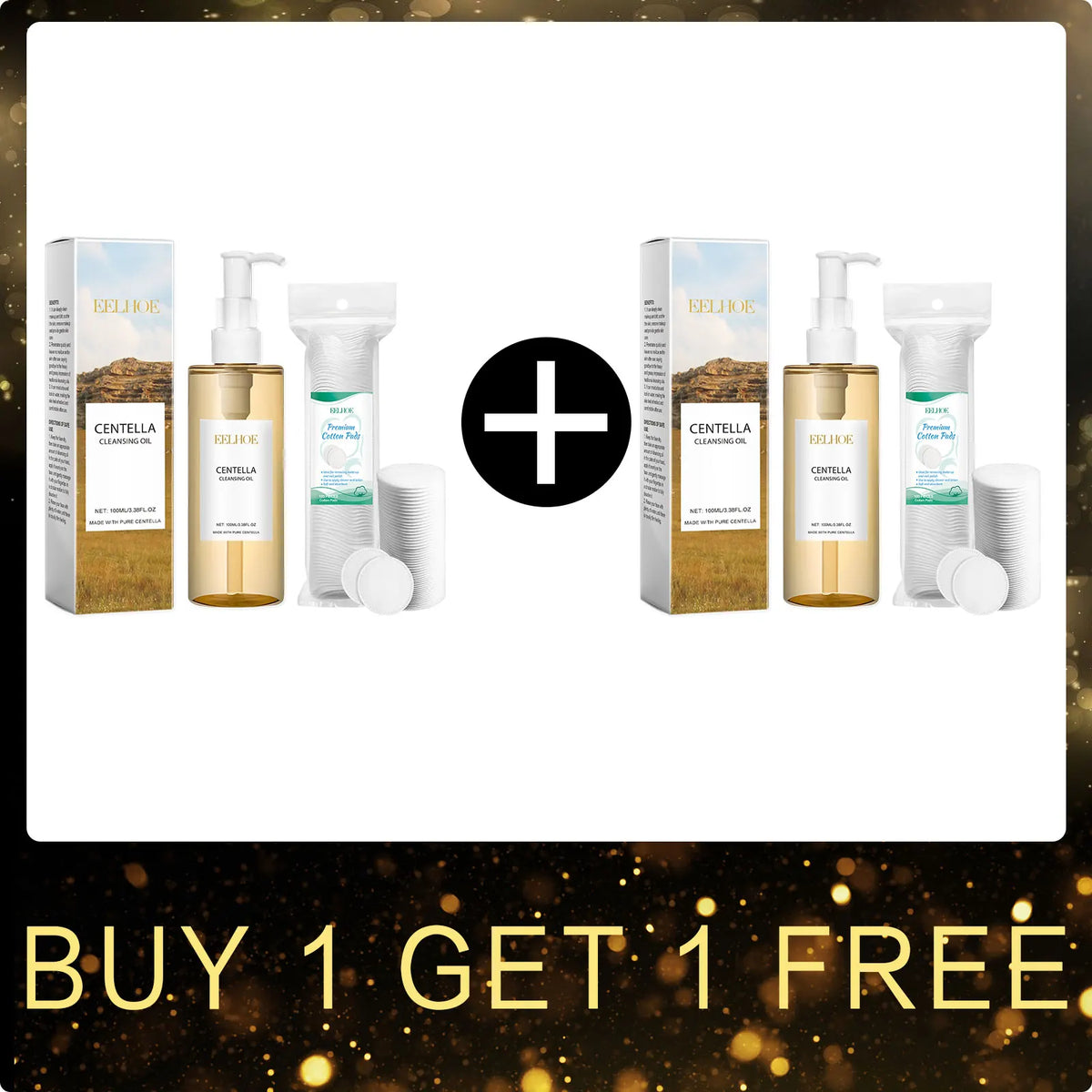 Moisturizing Facial Cleansing Oil Fresh Smooth Pore Cleaning Makeup Remover Pads Makeup Tools and Accessories