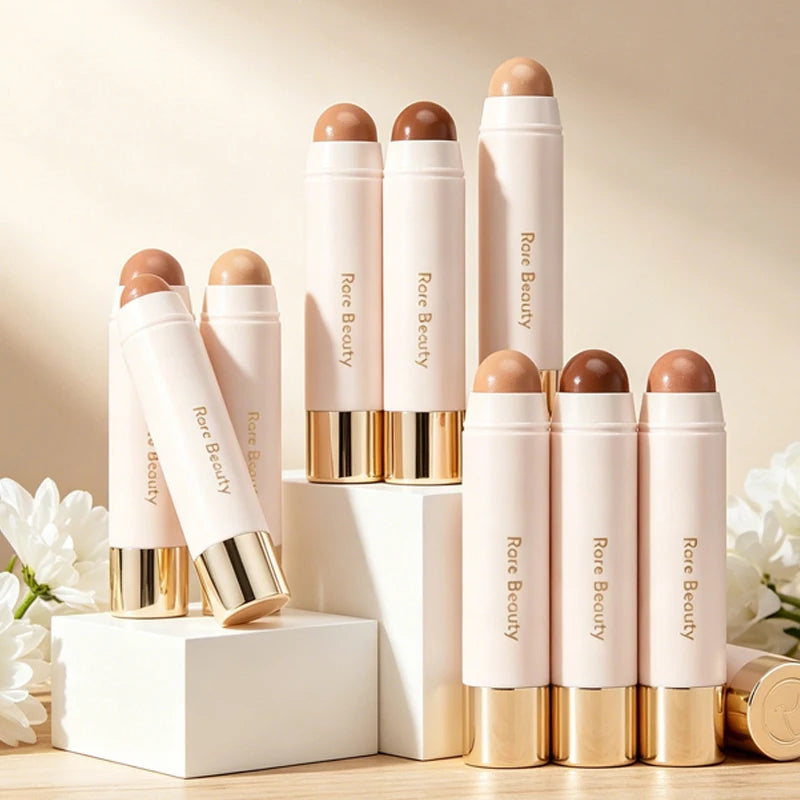 Rare Beauty Silky Three-dimensional Bronze Contour Stick Natural Matte Blusher Highlight Gloss