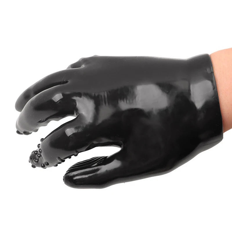Sex Gloves Masturbation Erotic Finger Gloves Clitoral Stimulator