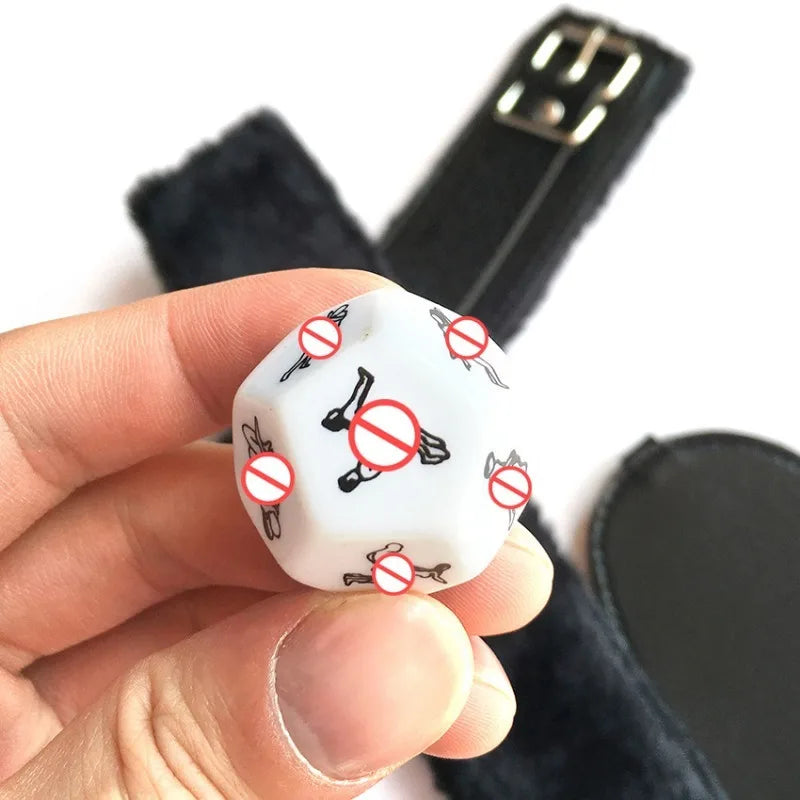 12 Sides Funny Sex Dice Adult Game Erotic Love Sexy Posture