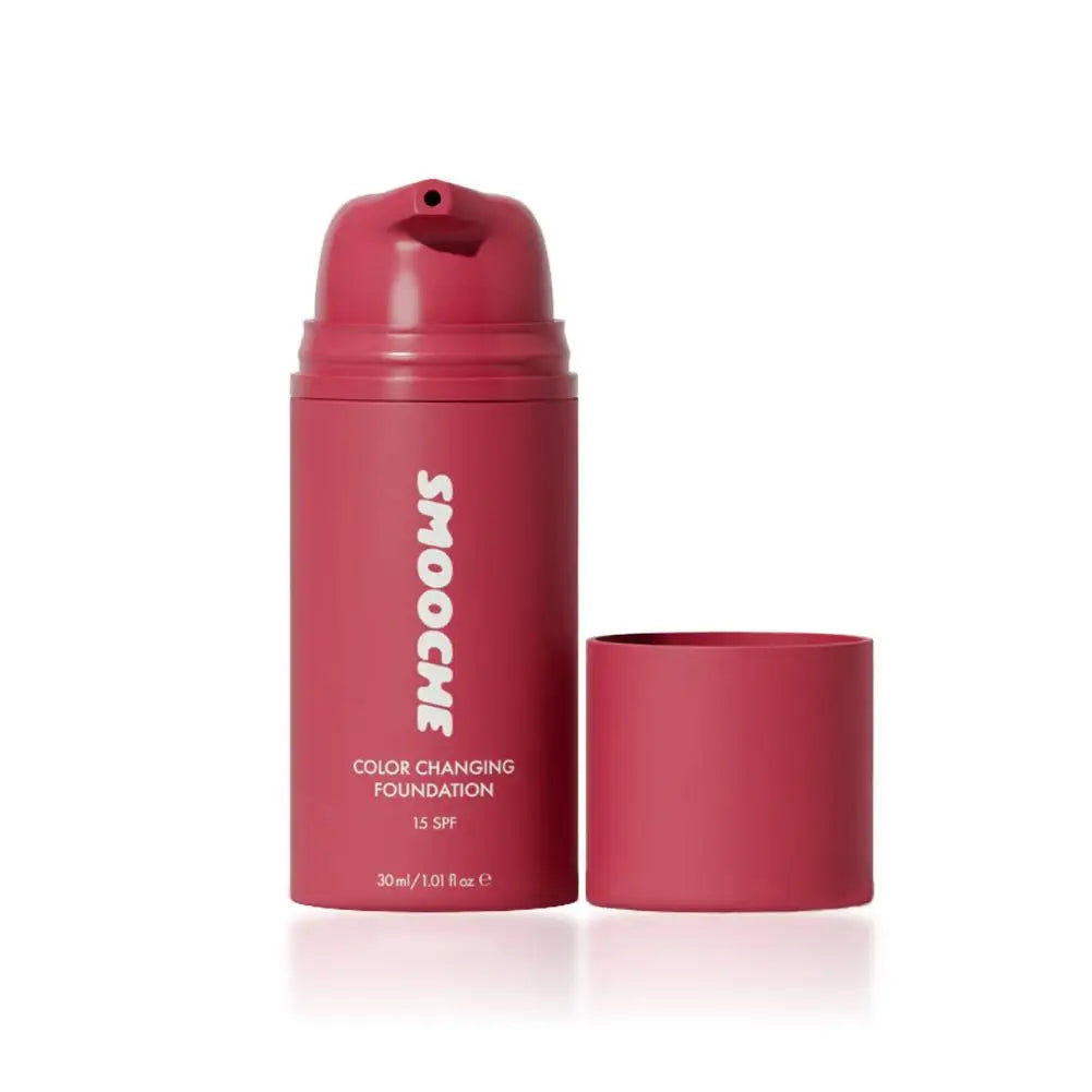 Smooche Color Changing Foundation Self-Adjusting Shade Long-Lasting Makeup