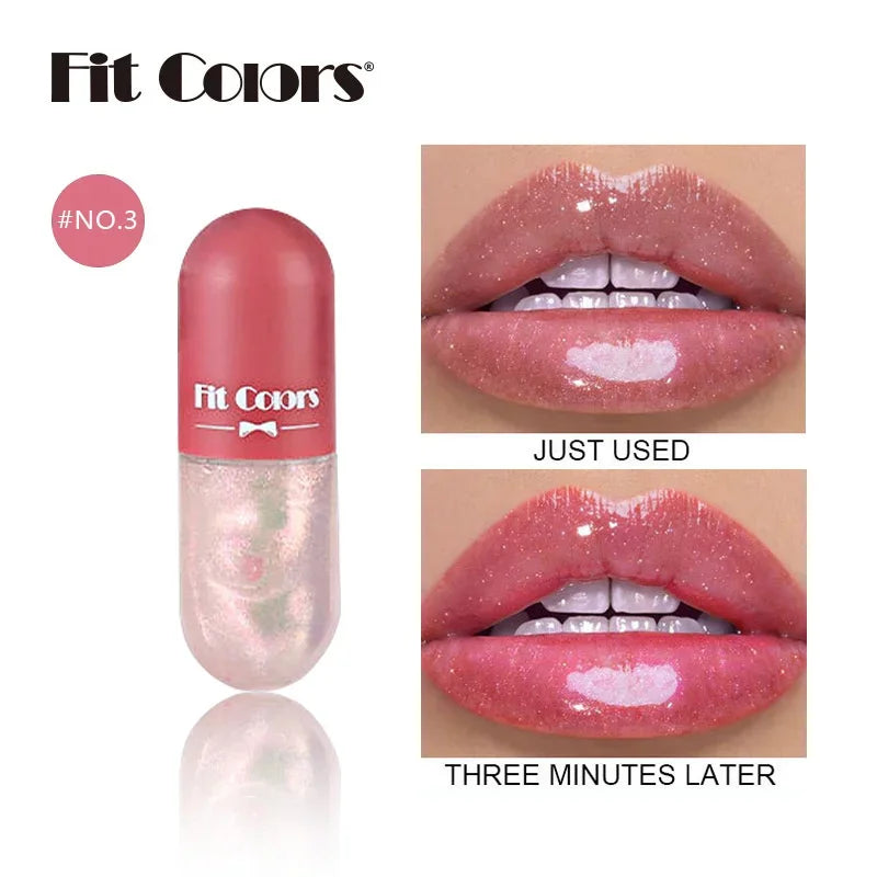 Liquid Lip Balm Moisturizing Transparent Color Changing Lip Plumper