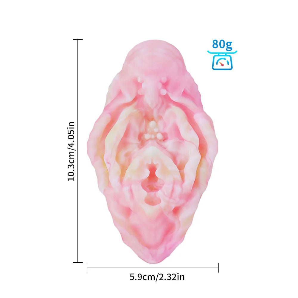 1 Pack X-S Color Grinder Friction Sex Toys, Fantasy Liquid Silicone