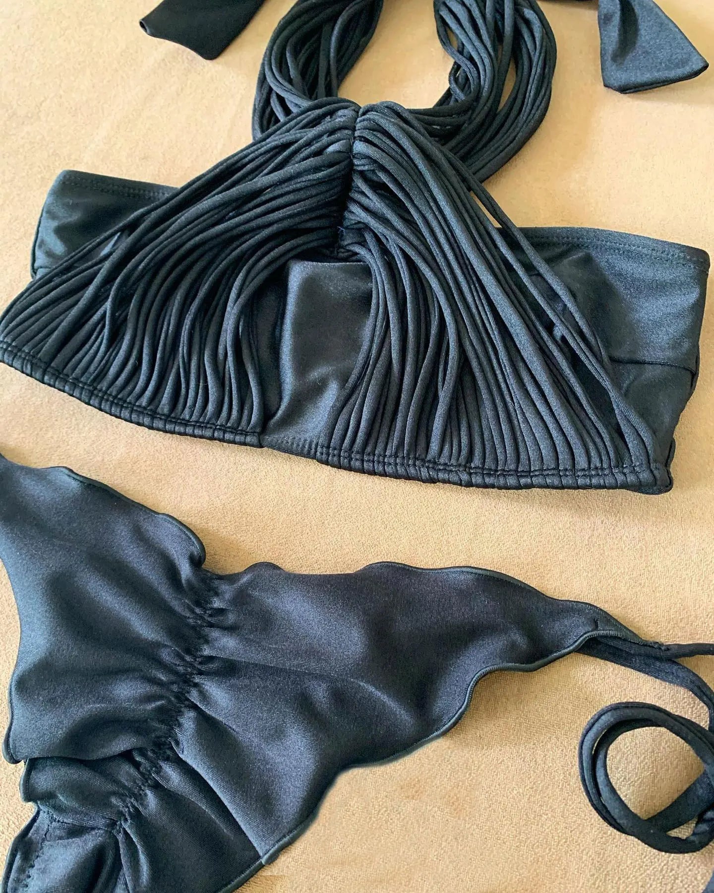 New Brazilian Bikini Bandage Stripes